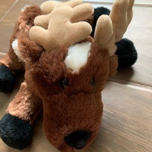 3/$10  Reindeer Webkinz Ganz Plush Brown, Small - 8" Long No Code or Tag